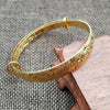 Single gold bracelet