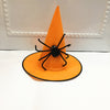 Nonwoven spider witch hat orange / one size fits all