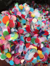 2.5cm colored confetti 1kg