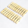 20 pieces of 7.2cm bamboo clips