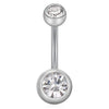 Silver double diamond