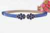 Royal blue leaves