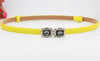 Glass diamond yellow