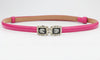 Glass diamond rose red
