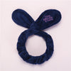 Navy blue letter strip