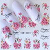 Yzw-3001 / nail polish stickers