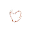 Rose gold / adjustable opening