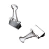 19mm silver long tail clip / silver
