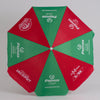 Red and green logo