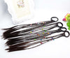 Hair circle bead braid random style