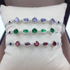 Emerald and diamond bracelet one price