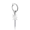 Spider ear clip steel color