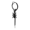 Spider ear clip black