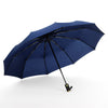 10 bone fully automatic (golden handle) navy blue / 58cm*10 bones