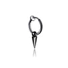 Single pointed ear clip black