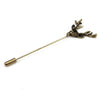 Bronze deer head 9023