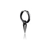 Single pointed ear buckle black
