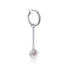 White pearl ear clip