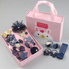 Boutique drawer box navy blue 18-piece set