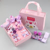 Boutique drawer box purple 18-piece set