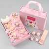 Boutique drawer box blood tooth color 18-piece set