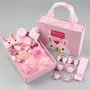 Boutique drawer box pink 18-piece set