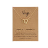 Virgo gold card gold chain
