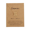Gemini gold card gold chain