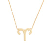 Aries gold cardless chain