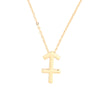 Sagittarius gold cardless chain