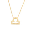Libra cardless gold chain