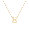 Taurus cardless gold chain