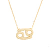 Cancer cardless gold chain