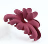 Frosted daisy grab: burgundy