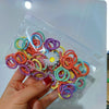 3#korean color spiral small circle-100 packs