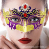 Corolla painted gem mask