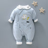 Mickey mouse thin cotton one-piece blue / 59cm
