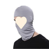 Single-hole headgear [light gray-milk silk] / default