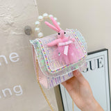 Children's Messenger Bag One Shoulder Fashion Western Style Princess Korean Version Little Girl Cute Baby 2022 Coin Purse Bag Trend