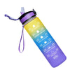 Yellow blue purple gradient / 1000ml