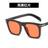Bright black red film