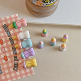 Simulation mini cute baby bottle hairpin cartoon student bangs side clip sweet cool y2k hairpin baby bottle hair accessories