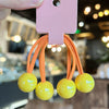 6# ball color head rope - yellow 2 pieces