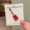 Red guitar