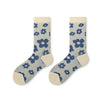 Blue flower / one size fits all (35-40)