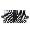 Black and white zebra pattern