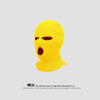 Bright yellow-sand sculpture headgear / adjustable