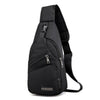 Fabric black / with usb charging hole (30x17cm)