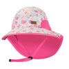 Pink floral cape hat / s code (44-48 suitable for 0-2 years old)