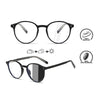 Transparent frame white to gray